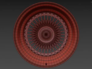 SEVENK FORGED KADI Wheel 3D Model