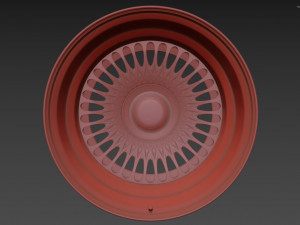 SEVENK FORGED KADI Wheel 3Dモデル