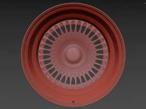 SEVENK FORGED KADI Wheel 3D Model