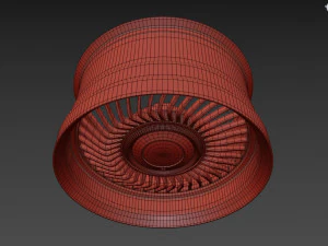 Work Carving 40 custom wheel 3D Model