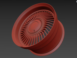 Work Carving 40 custom wheel 3D मॉडल