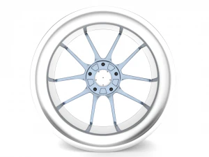 WORK VS-SS Wheel 3D Model