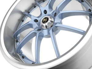 WORK VS-SS Wheel 3D Model