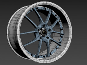 WORK VS-SS Wheel 3D मॉडल