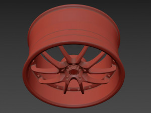 WORK VS-SS Wheel 3D मॉडल