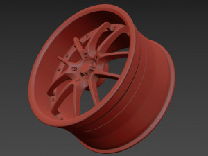 WORK VS-SS Wheel 3D मॉडल