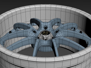 WORK VS-SS Wheel 3D मॉडल