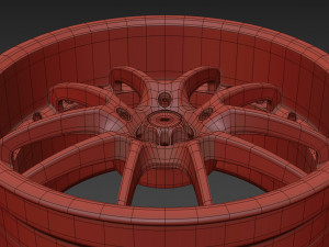 WORK VS-SS Wheel 3D मॉडल