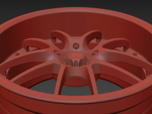 WORK VS-SS Wheel 3D मॉडल