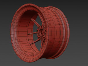 WORK VS-SS Wheel 3D मॉडल