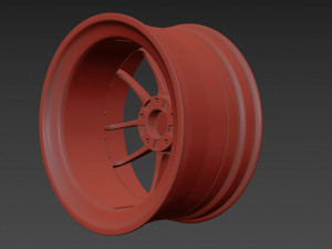 WORK VS-SS Wheel 3D मॉडल