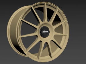 ROTIFORM DTM Wheel 3D Model