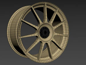 ROTIFORM DTM Wheel 3D Model