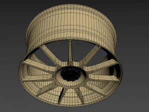 ROTIFORM DTM Wheel 3D Model