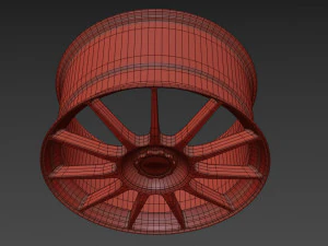 ROTIFORM DTM Wheel 3D Model