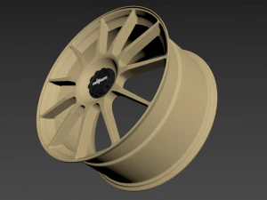 ROTIFORM DTM Wheel 3D Model