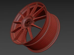 ROTIFORM DTM Wheel 3D Model