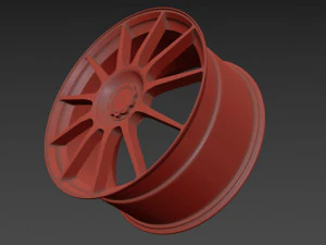 ROTIFORM DTM Wheel 3D Model