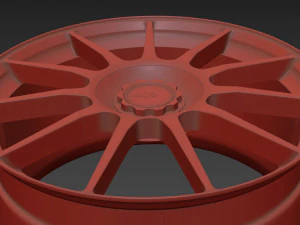 ROTIFORM DTM Wheel 3D Model