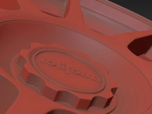 ROTIFORM DTM Wheel 3D Model