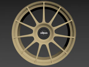 ROTIFORM DTM Wheel 3D Model