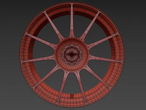 ROTIFORM DTM Wheel 3D Model