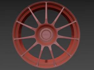 ROTIFORM DTM Wheel 3D Model