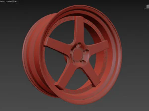 SSR Professor SP4 Wheel 3D Model