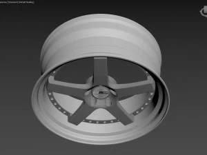 SSR Professor SP4 Wheel 3D Model