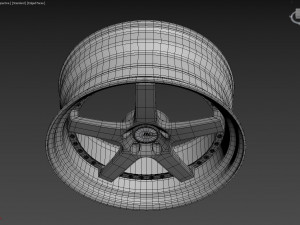 SSR Professor SP4 Wheel 3D 模型