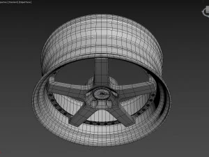 SSR Professor SP4 Wheel 3D Model