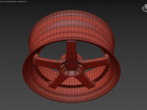 SSR Professor SP4 Wheel 3D 模型