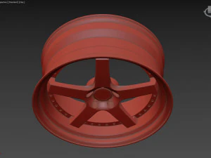 SSR Professor SP4 Wheel 3D Model