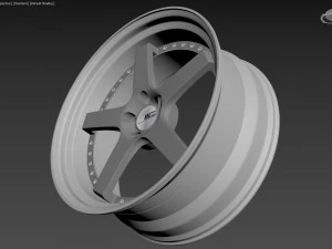 SSR Professor SP4 Wheel 3D Model