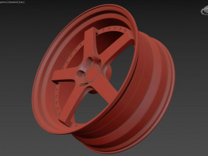 SSR Professor SP4 Wheel 3D 模型