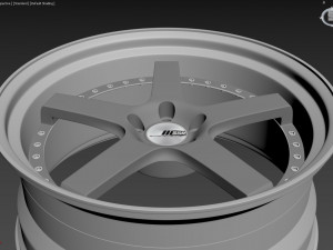SSR Professor SP4 Wheel 3D 模型
