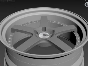 SSR Professor SP4 Wheel 3D Model