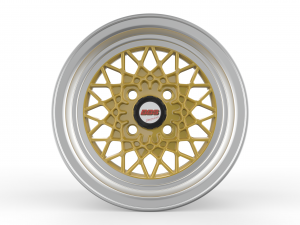 BBS Mahle Custom Wheel 3D Model