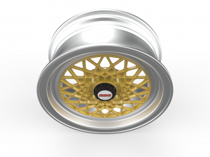 BBS Mahle Custom Wheel 3D Model