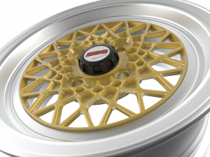 BBS Mahle Custom Wheel 3D Model
