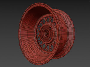 BBS Mahle Custom Wheel 3D Model