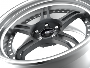 SSR Professor SPX custom wheel 3D Model