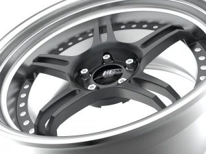 SSR Professor SPX custom wheel 3D Model