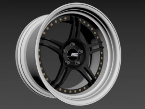 SSR Professor SPX custom wheel 3D Model