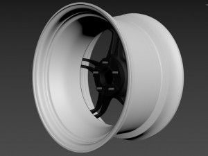 SSR Professor SPX custom wheel 3D Model