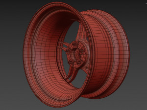 SSR Professor SPX custom wheel 3D Model