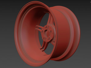 SSR Professor SPX custom wheel 3D Model