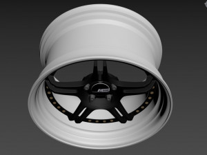 SSR Professor SPX custom wheel 3D Model
