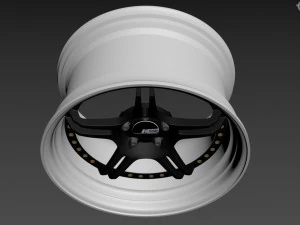 SSR Professor SPX custom wheel 3D Model