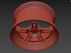 SSR Professor SPX custom wheel 3D Model